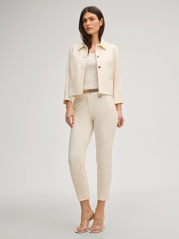 JOOP! Slim fit Trousers 'Petunia' in White