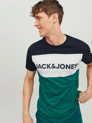 Coupe regular T-Shirt JACK & JONES en vert
