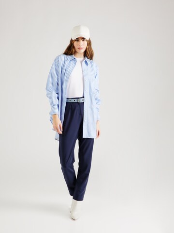 ABOUT YOU Regular Pleat-front trousers in Blue