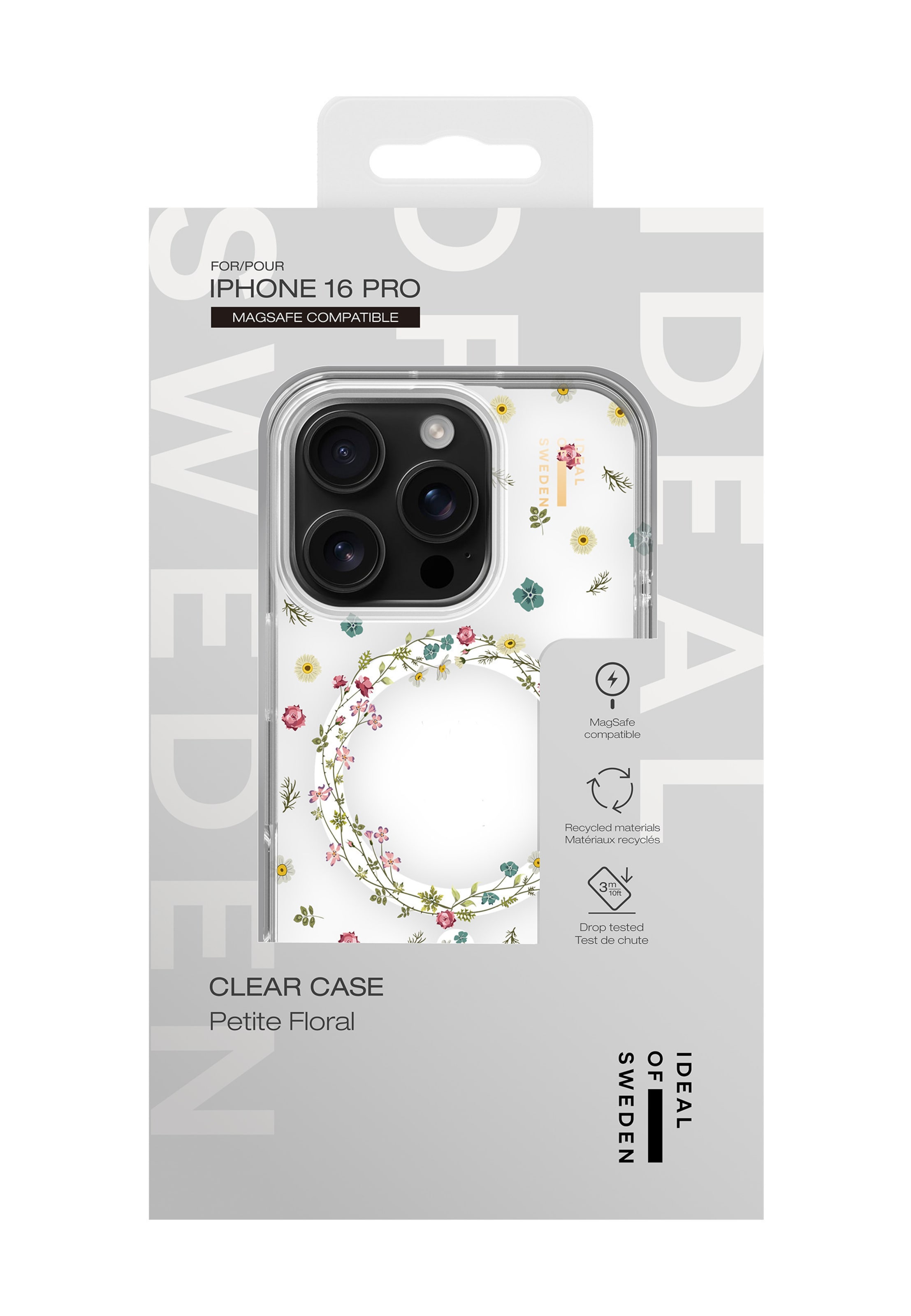 Protection pour Smartphone 'iPhone 16 Pro' iDeal of Sweden en transparent