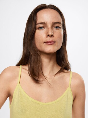 MANGO Top 'LIDAS' in Yellow