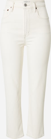 Abercrombie & Fitch Jeans in Beige: front