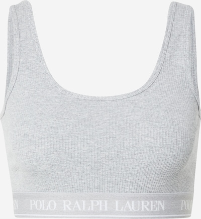 Sutien Polo Ralph Lauren pe gri / alb, Vizualizare produs