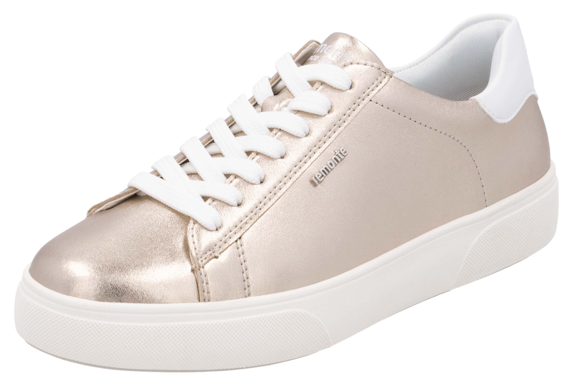 REMONTE Sneakers 'D2J00' in Gold: front