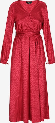 faina - Vestido em vermelho: frente