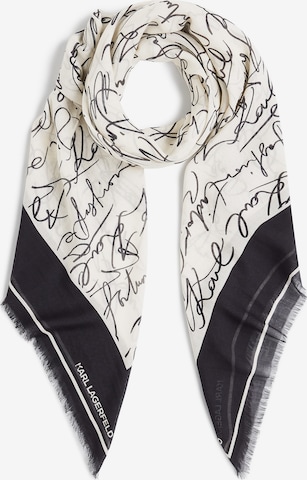 smėlio Karl Lagerfeld Šalikas 'Essential': priekis