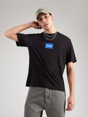 HUGO Paita 'Nayonix' värissä musta: etupuoli