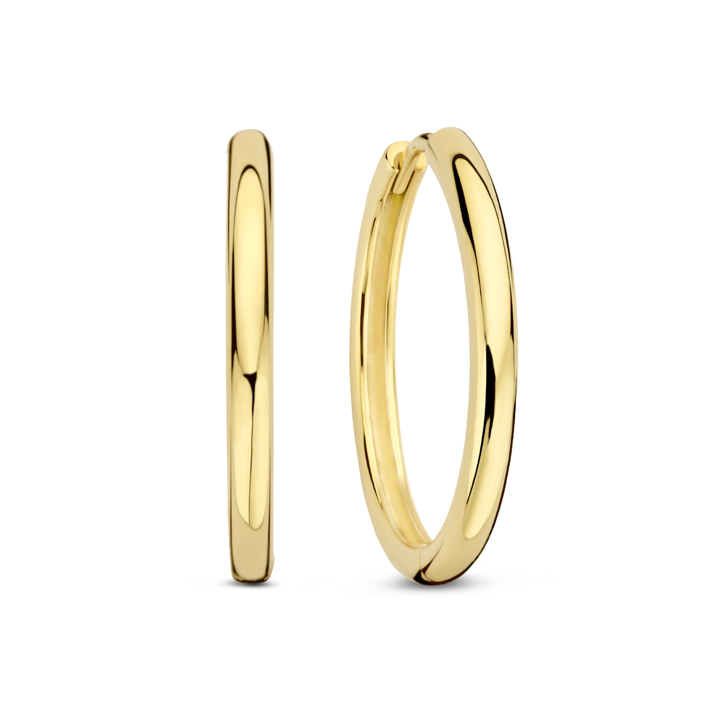 Beloro Jewels Ohrringe in Gold: Vorderseite
