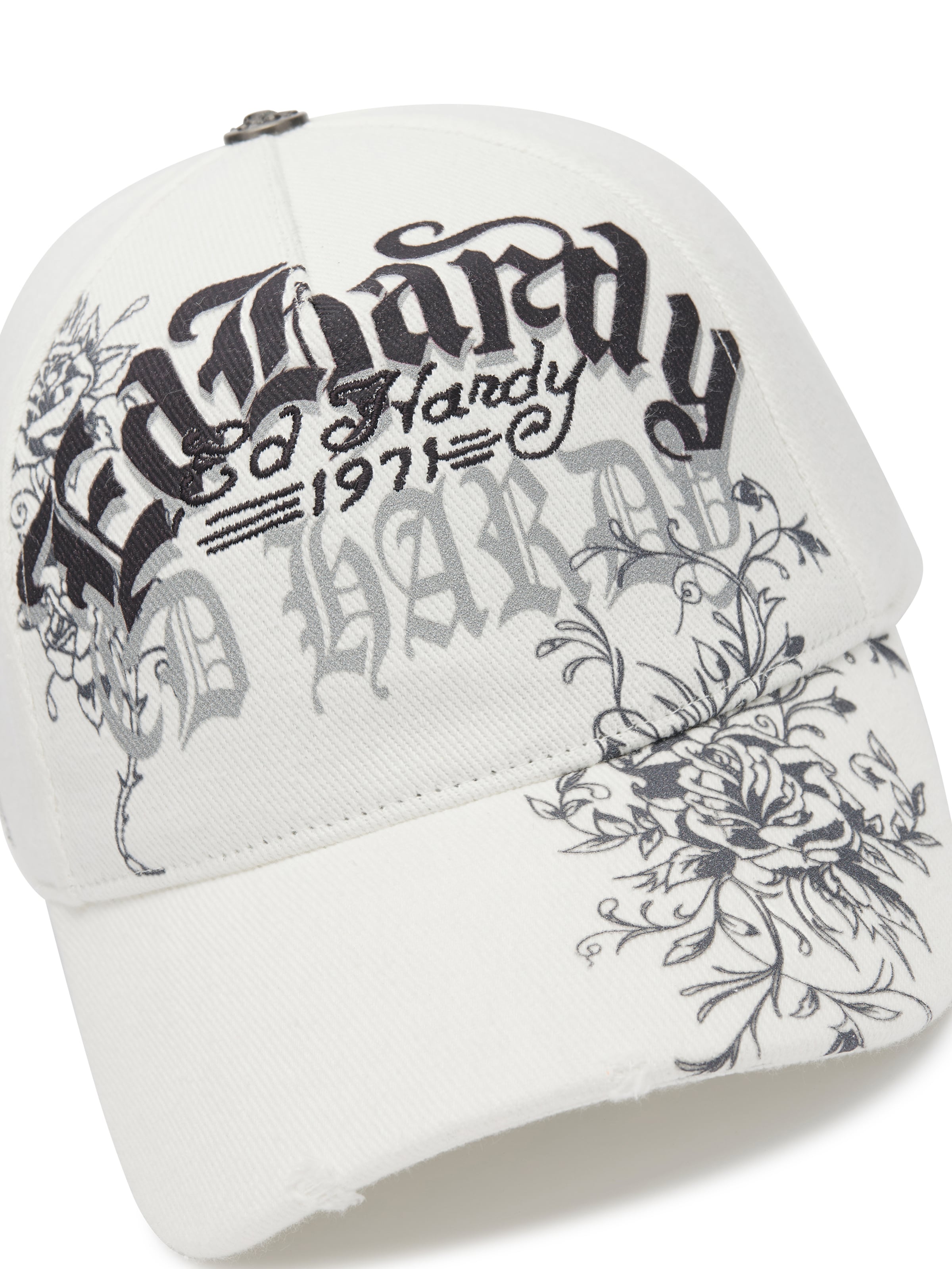 Ed Hardy Hætte i hvid