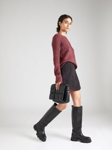 PIECES Pulover 'Ellen' | rdeča barva