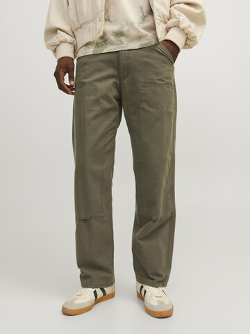 Regular Pantalon JACK & JONES en vert : devant