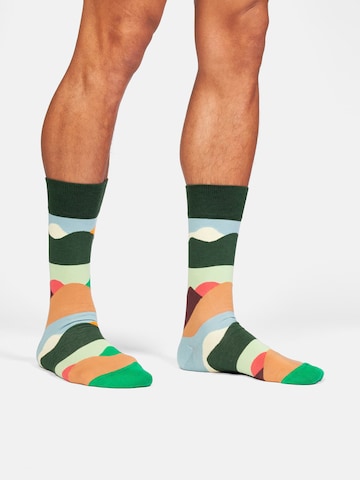Chaussettes 'Fall Wonders' DillySocks en mélange de couleurs : devant