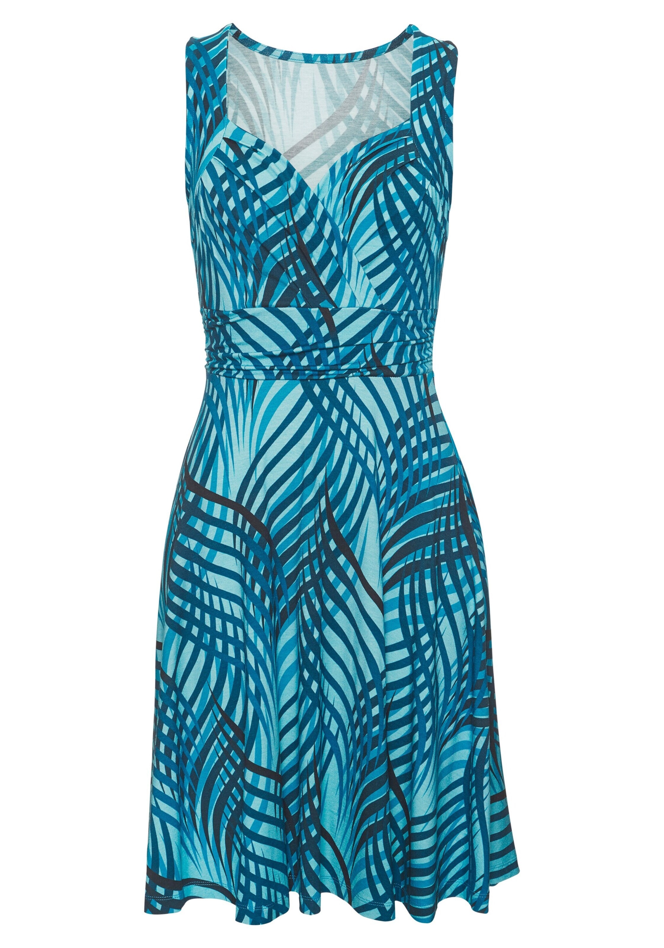 VIVANCE Dress in Blue: front