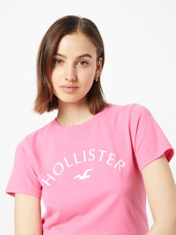 HOLLISTER T-Shirt in Pink