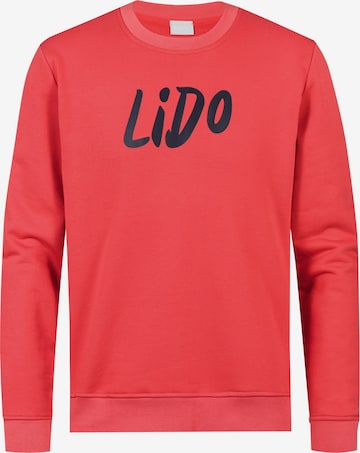 Sweat-shirt 'Lido' Mey en rouge : devant