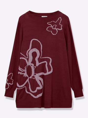 SHEEGO Pullover in Rot