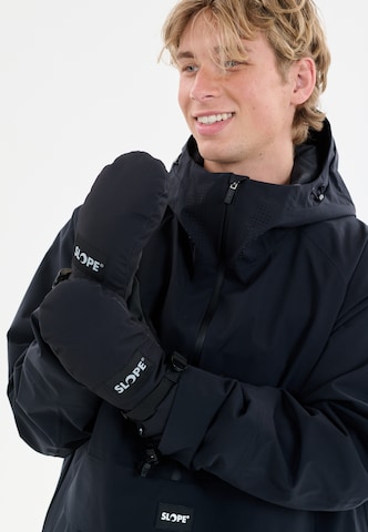 SLOPE Fäustlinge 'Gideon' in Schwarz