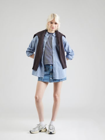 LEVI'S ® Topp 'Boxy Tank Top' i blå