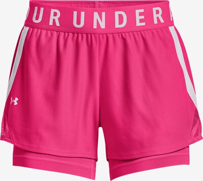 UNDER ARMOUR Workout Pants 'Play Up' in Pink / White, Item view