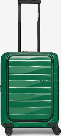 Trolley 'Travel' di Bergpfeil in verde: frontale