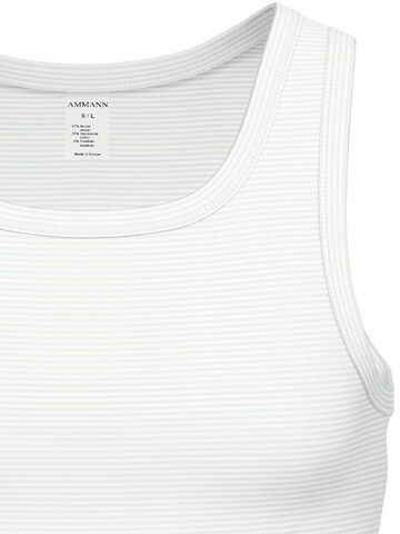 Ammann Undershirt 'Day Modern / Cotton & More' in White