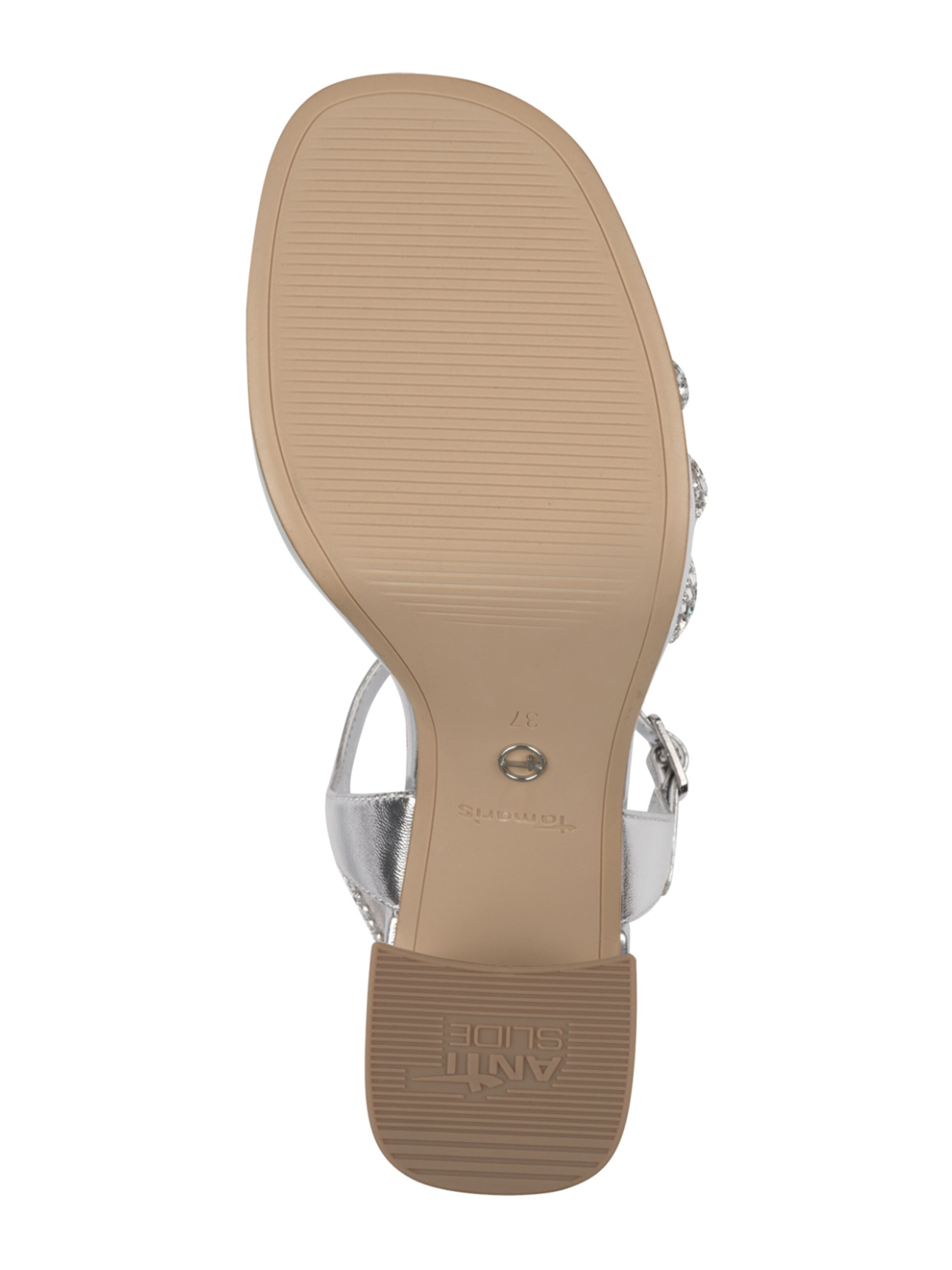 Tamaris Strap sandal in Silver
