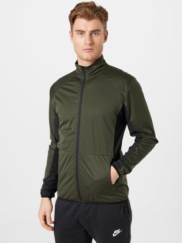 ENDURANCE Athletic Jacket 'Sudens' in Green: front