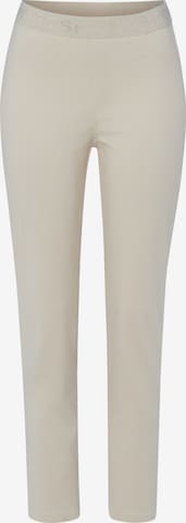 Coupe slim Pantalon à pince 'Siena' Marc Cain en beige : devant