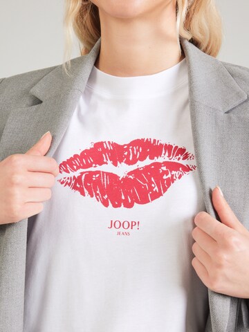 JOOP! Jeans Póló 'Tomai' - fehér