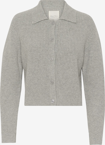 Part Two Strickjacke 'Lucianna' in Grau: Vorderseite