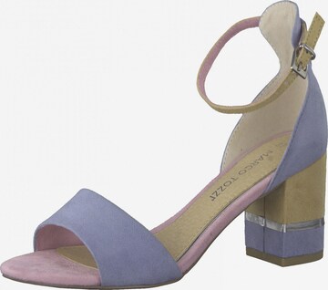 MARCO TOZZI Strap Sandals in Blue: front
