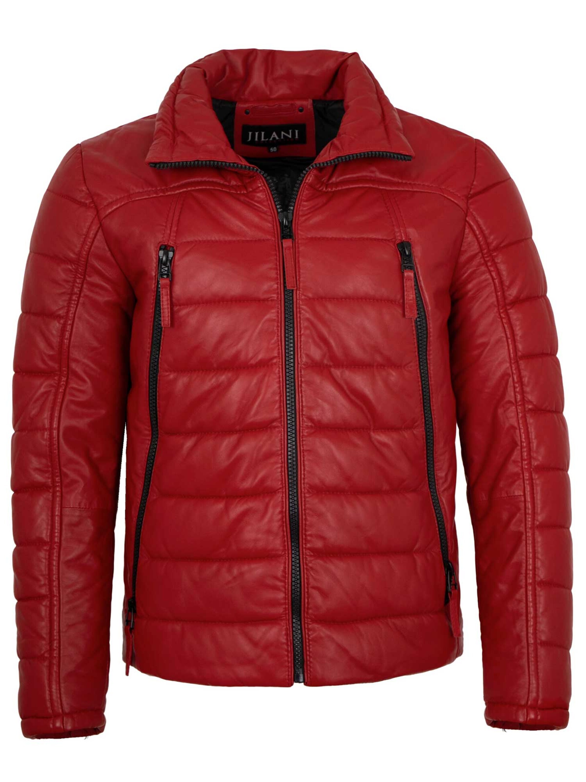 Jilani Between-season jacket 'Filbo' in Red: front