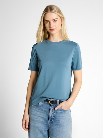 T-shirt TOM TAILOR DENIM en bleu : devant