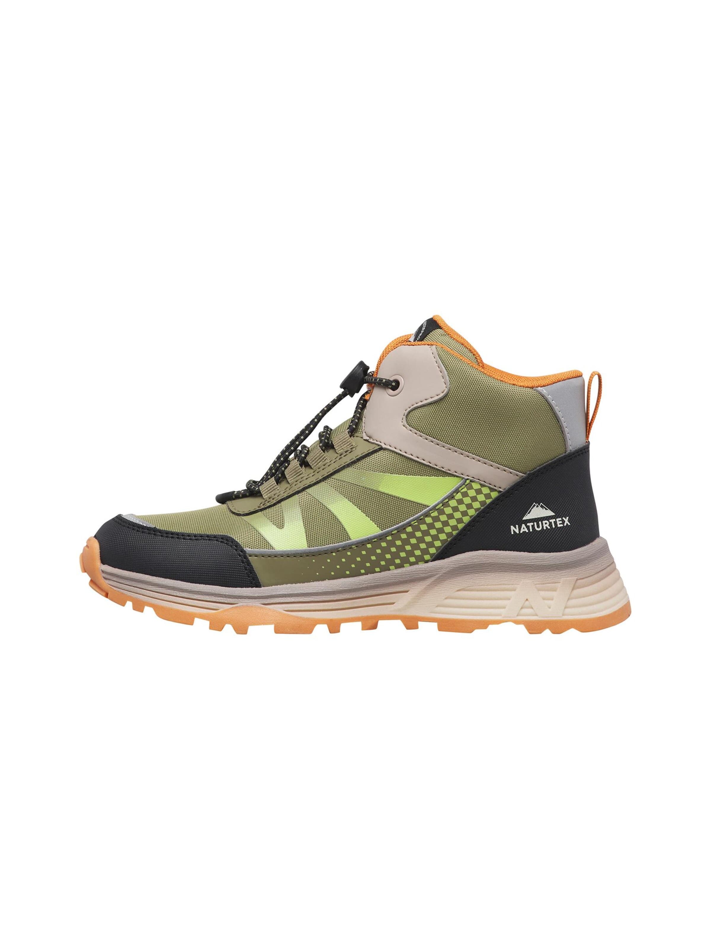Baskets 'DRYFORCE HIGH' NATURINO en vert