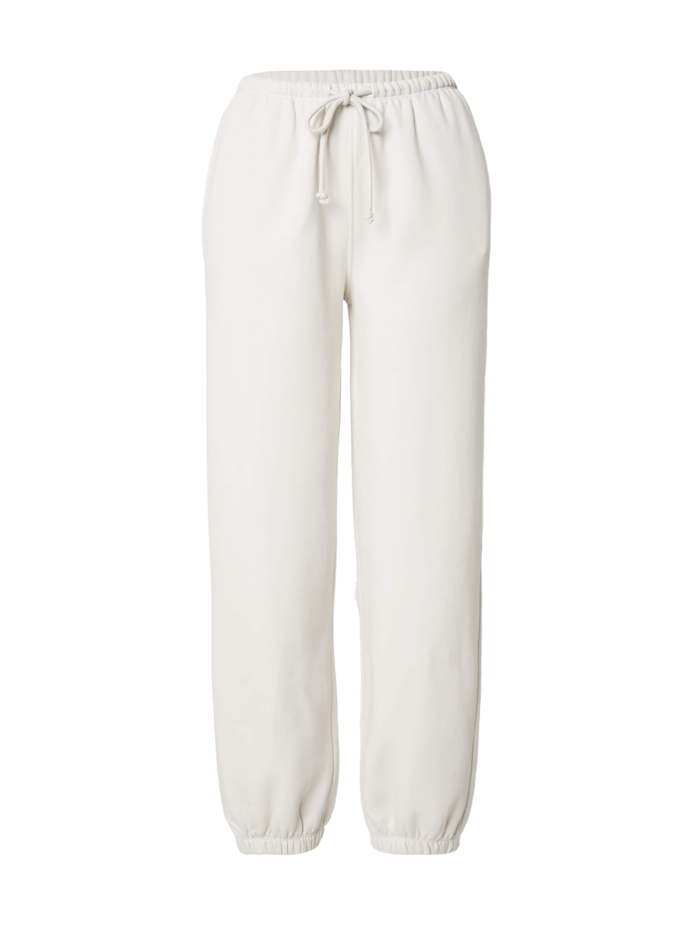 BALMOHK Конический (Tapered) Штаны в Белый: спереди