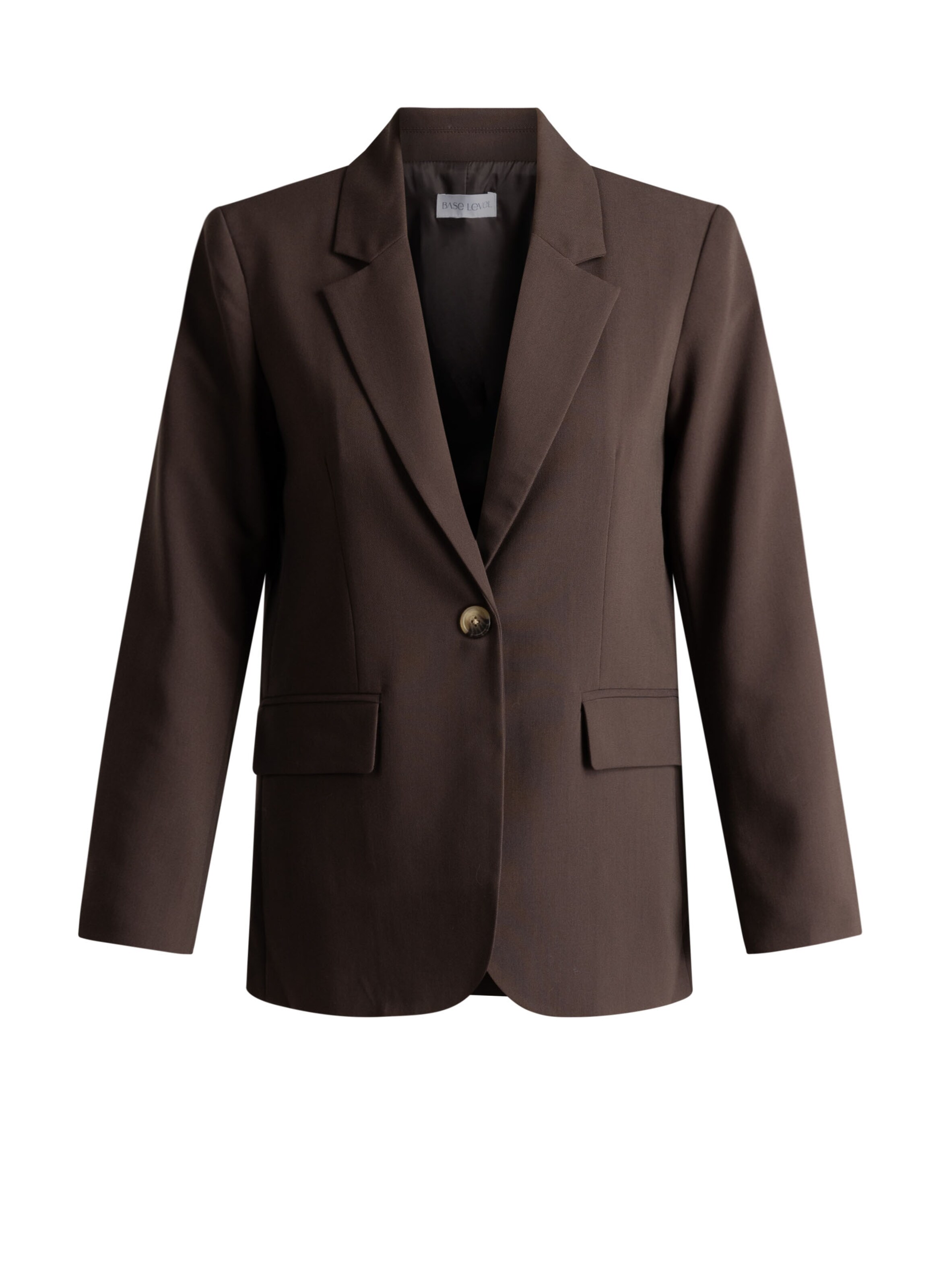 BASE LEVEL Blazer in Brown: front
