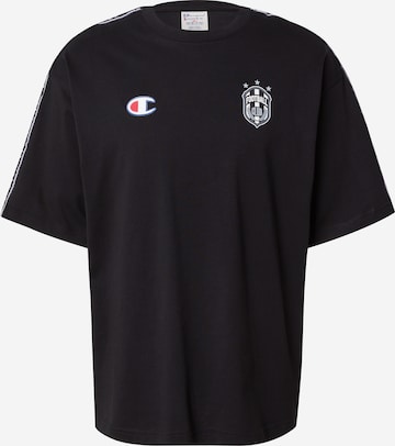 Champion Authentic Athletic Apparel T-Shirt in Schwarz: Vorderseite