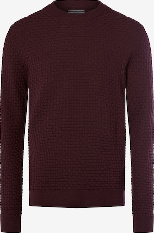 Finshley & Harding Trui in Lila: voorkant