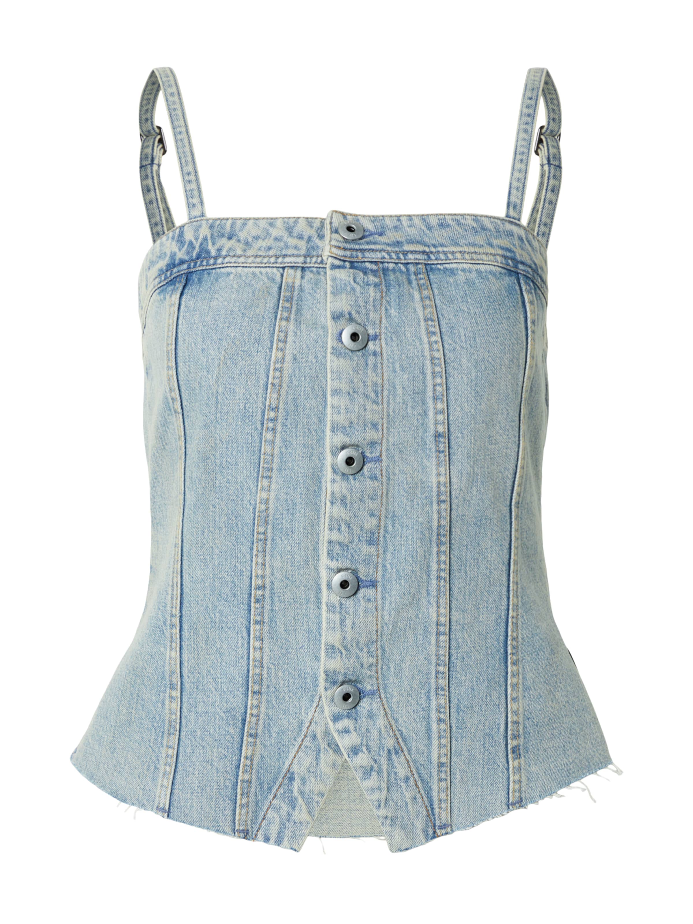 Haut 'Kick' G-STAR en bleu : devant