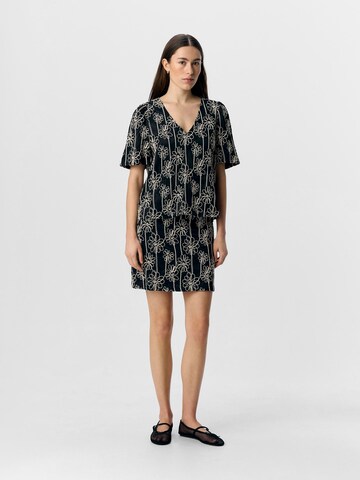 OBJECT Bluse i sort