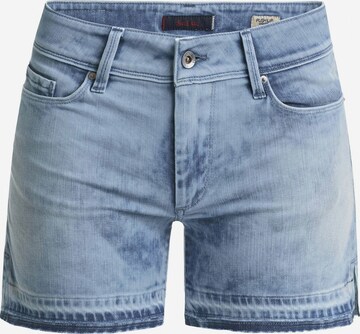 Coupe slim Jean 'WONDER' Salsa Jeans en bleu : devant