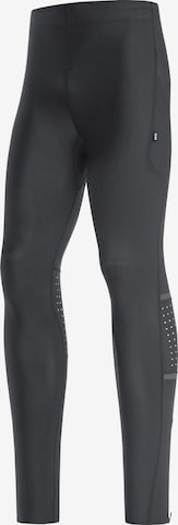 GORE WEAR Slim fit Workout Pants 'Impulse' in Black: front