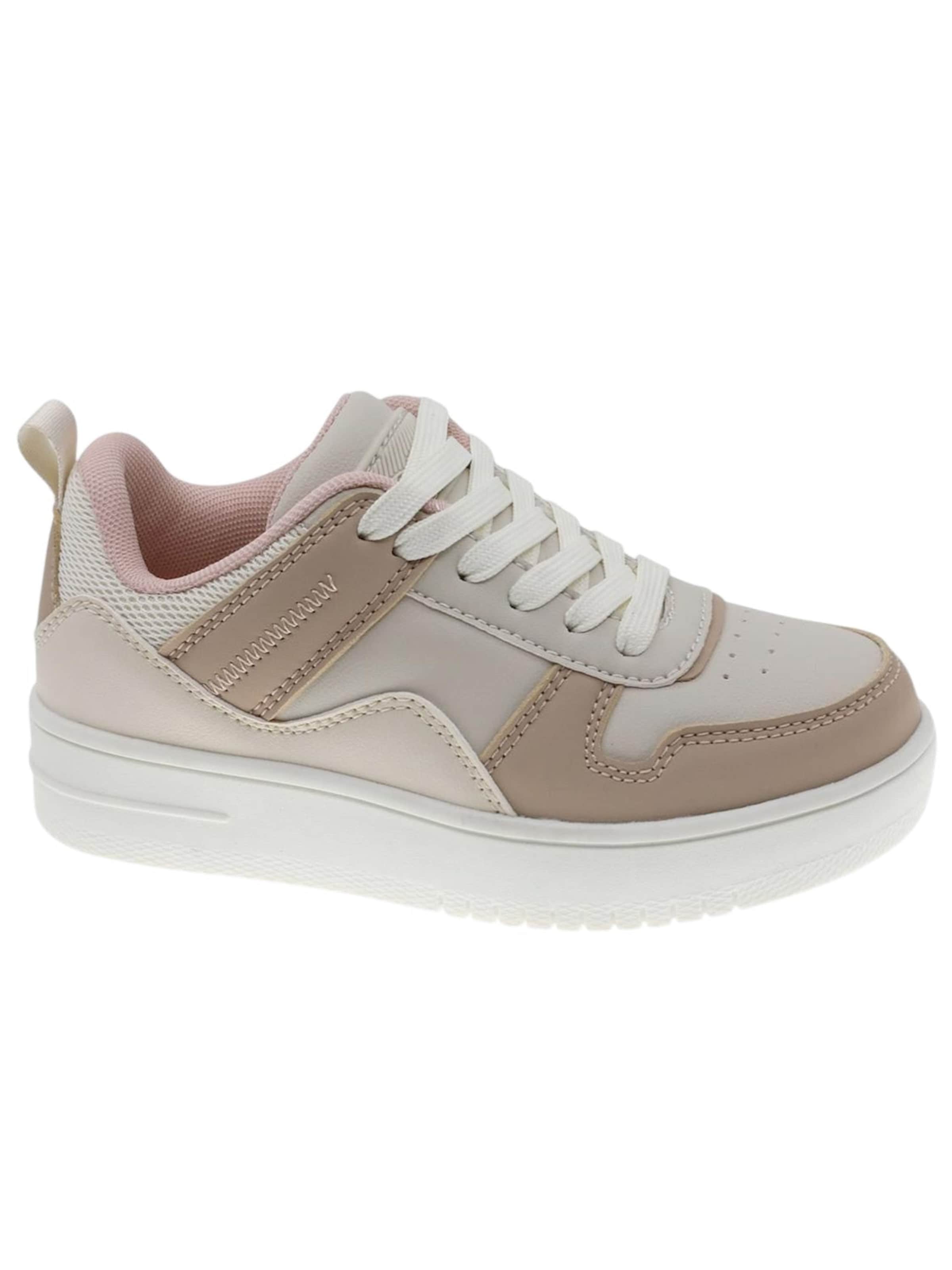 Beppi Sneakers 'Casual' in Beige: voorkant
