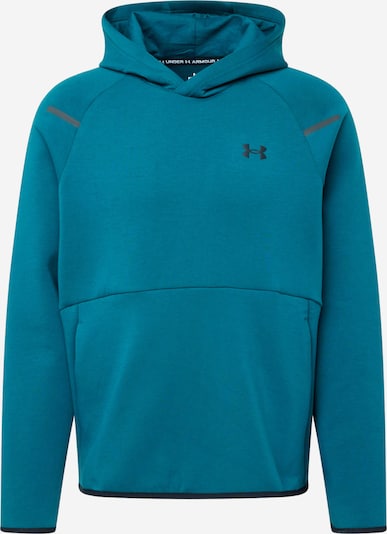 UNDER ARMOUR Αθλητική μπλούζα φούτερ 'Unstoppable' �σε μπλε κυανό / μαύρο, Άποψη προϊόντος