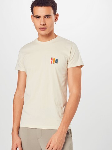 T-Shirt Revolution en beige : devant