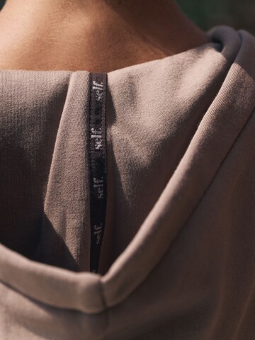 self. Tepláková bunda - Hnedá