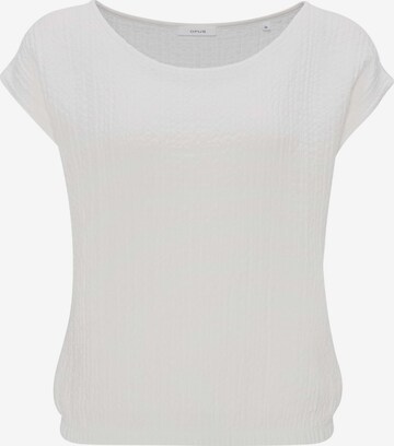 OPUS Blouse 'Svado' in White: front