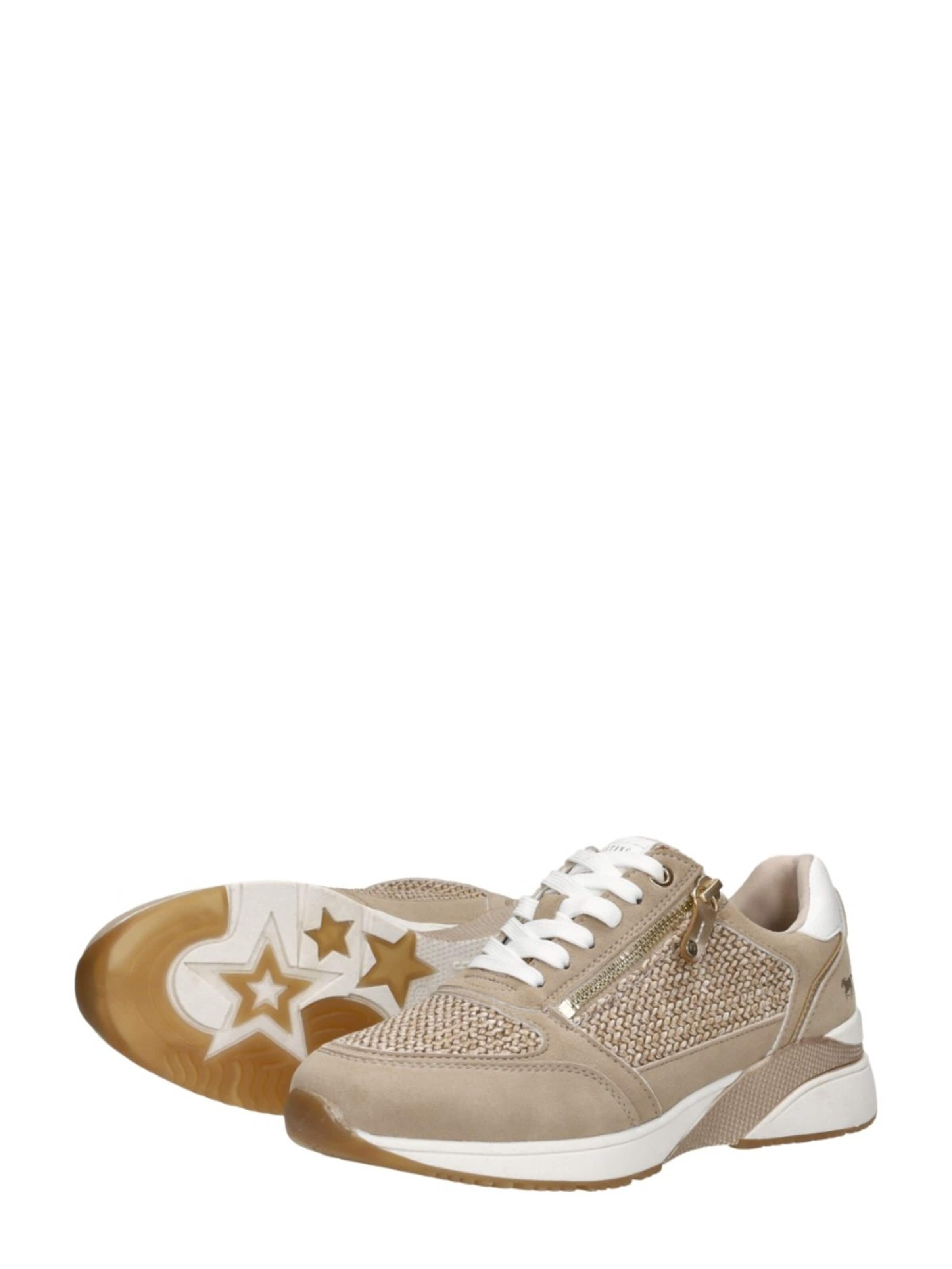 MUSTANG Sneakers laag 'Sneakers Laag' in Beige