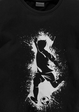 Kidsworld T-Shirt in Schwarz
