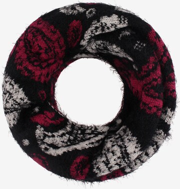 RISA Tube Scarf in Black: front